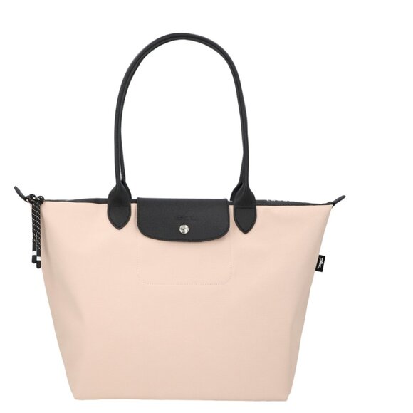 New Longchamp Le Pliage Energy L Tote Bag Beige Light Pink - Picture 2 of 11